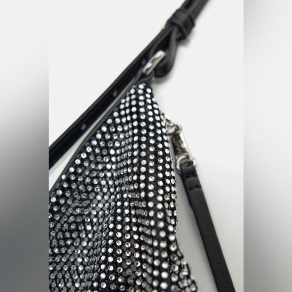 ZARA SPARKLY SHOULDER BAG - Picture 11 of 11
